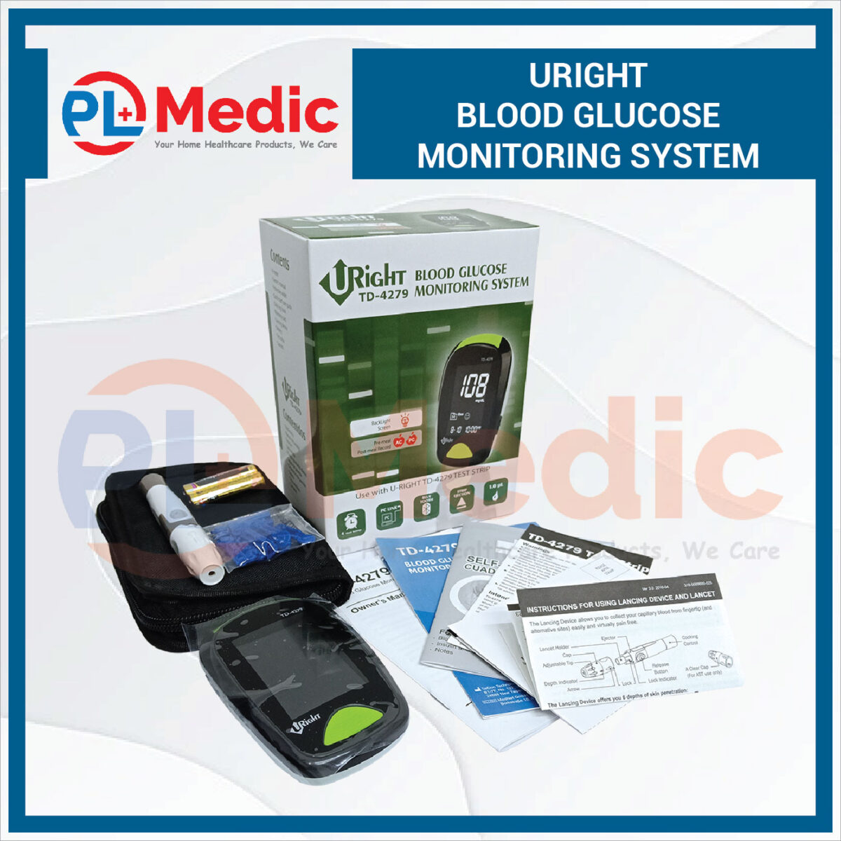 Blood Glucose Meter PL Science Medic